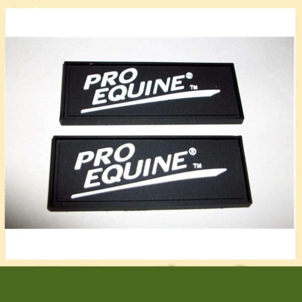 Garment accessories customized pvc patches 3d silicone rubber garment label