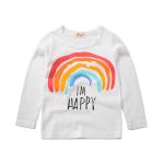 Children'S Sports Shirts Children'S Pullovers Boys' Long Sleeved T-Shirt Trend