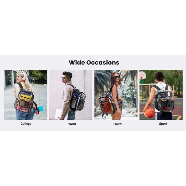 transparent backpack