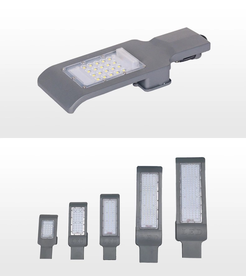 60W 80W Waterproof LED Street Lights High Luminance 2700K-6500K CCT