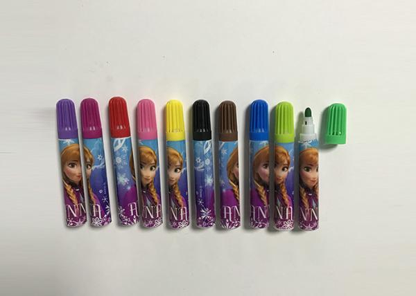 12 colored felt tip water color pen colorful marker pen printed water color