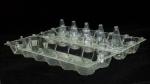 shenzhen factory supply stock egg tray 12 holes PVC folding boxes
