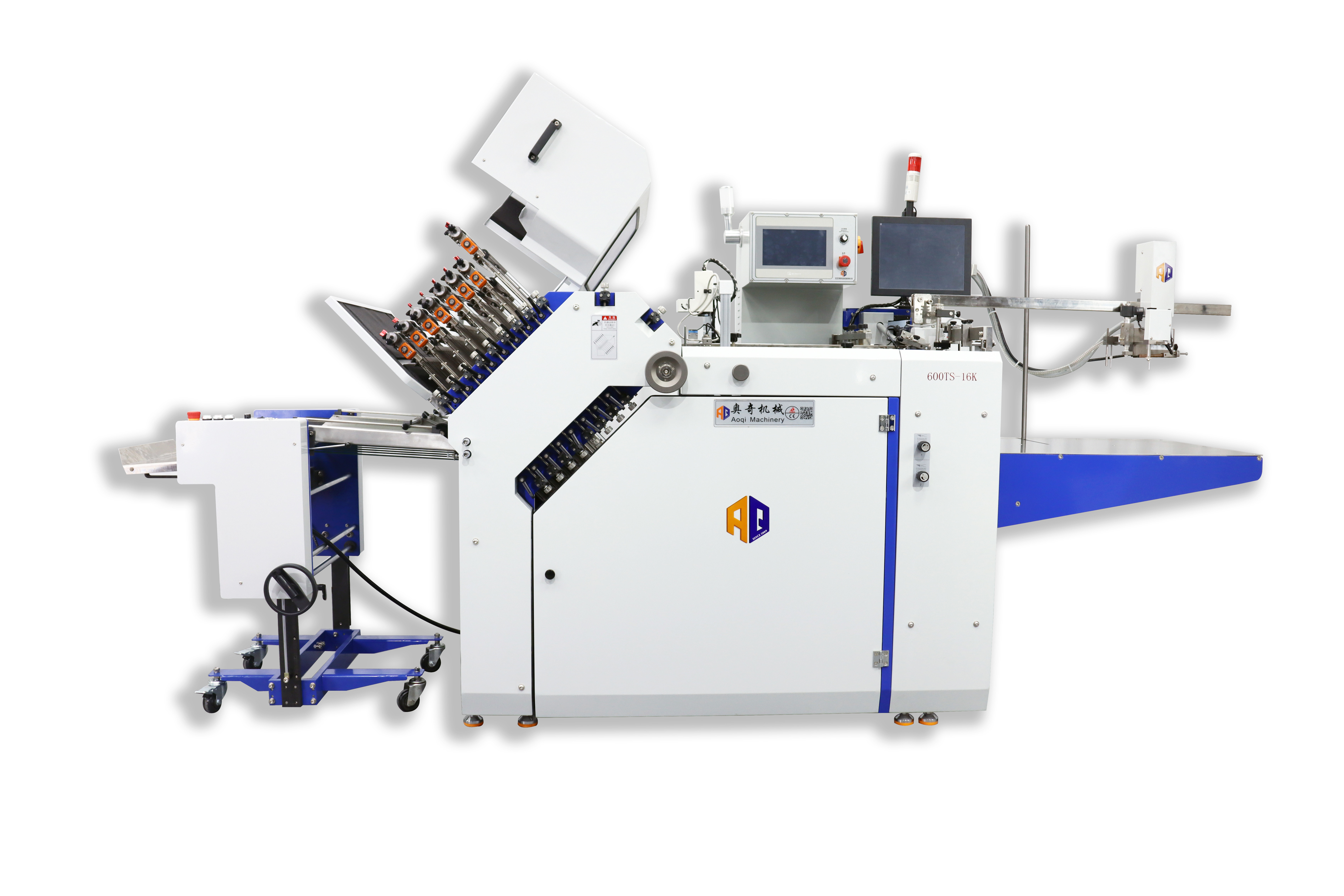 600TS Pharma Leaflet Folding Machine 16 Buckle Plate With Paper Ejection Online