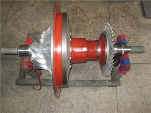 Wholesale Robust Design Turbo Spare Parts , Turbocharger Shaft High Efficiency Radial Flow from china suppliers