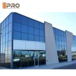curtain wall Acoustic 150mm Aluminium Sun Shade Louvres