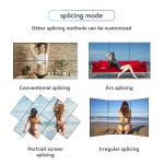 4k 55 Inch 2x2 3x3 Mount Advertisement LCD Video Wall Splicing Screen