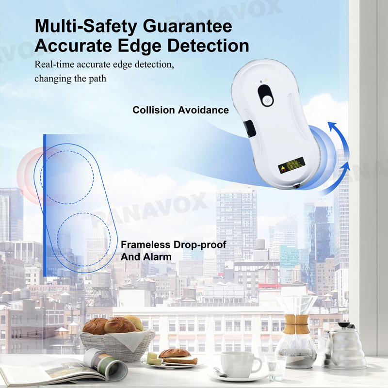 Outdoor Window Cleaner Robot 65dB 3mins/M2 Window Cleaning Robot For High Rise Buildings