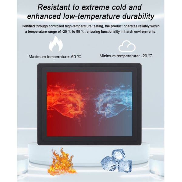 Fanless Waterproof 15 Inch Large Industrial Panel PCs Core 10th I5 All in One Pcs Embedded Multi-touch Panel Computer