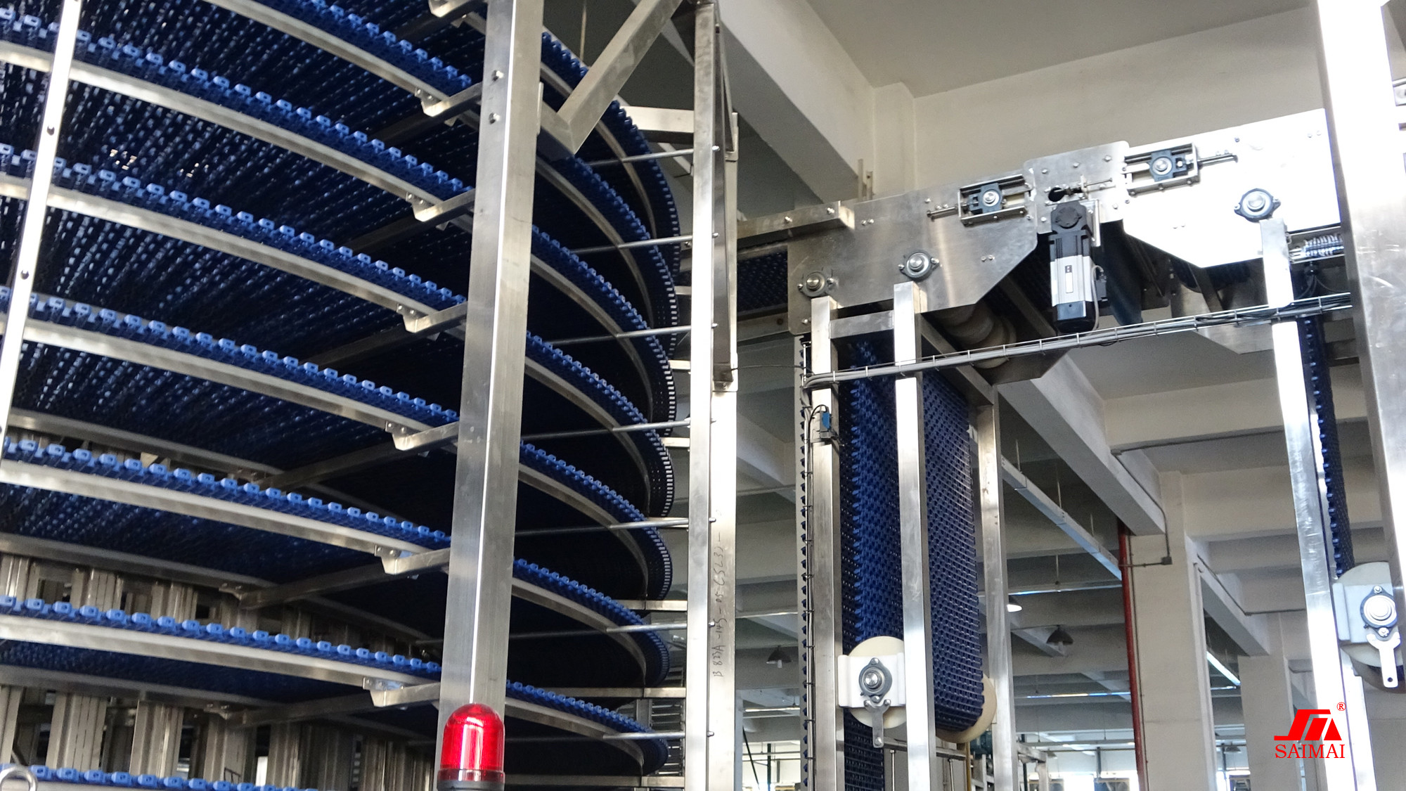 Continuous 500kg/H Fully Automatic Bread Production Line