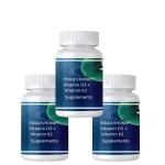100 mcg Menaquinone-7 Vitamin K2 Softgels with 100 Count Vegetarian Friendly
