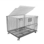 6.5mm Wire Pallet Cages Heavy Duty Industrial Warehouse Storage Durable