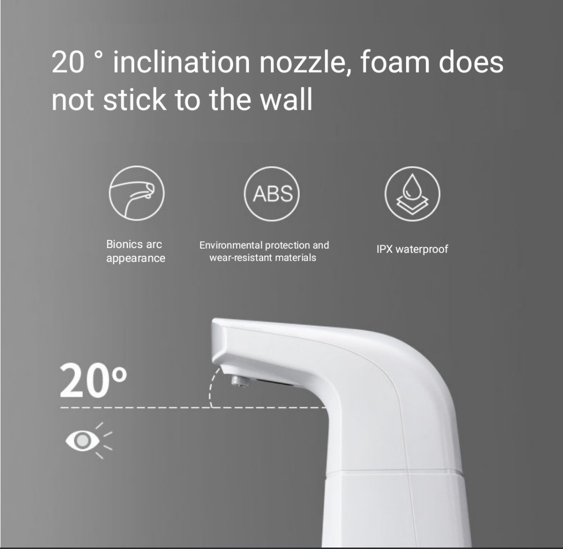 Touchless Alcohol Spray Dispenser Smart Sensor Auto Foaming Soap Dispenser 310ml