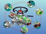 SND-ZTD5-18/B SND-ZTD5-24/B Multi Turn Electric Actuator Intelligent Adjustable
