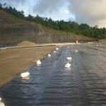 Contemporary Design HDPE Geomembrane Liner with Textured Surface 0.2mm-3mm