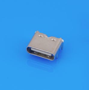Wholesale 6P DIP USB Type C Connector Single Row 6.9mm Length 3A 3U&quot;Gold Plating from china suppliers