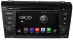 Ouchuangbo Car Radio Multimedia Kit Stereo DVD Player Android 4.4 for Mazda 3