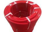 Customized Length Polyurethane Super Grip Belting Red Color Impact Resistant