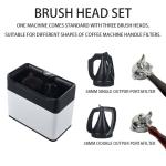 12V/60W Electric Espresso Grounds Cleaner with Metal Type Stainless Steel and