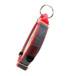 C503 Wholesale Adjustable Custom Print LOGO Reflective Tape Pet Dog Collar