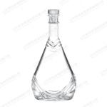 500ml 750ml 1000ml Glass Bottles for Gin Whisky Liquor Vodka Spirit Customized