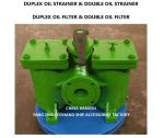 DN65 FUEL OIL PUMP SUCTION MODEL DUPLEX STRAINERS / FILTERS AS65-0.75/0.26 CB