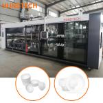 Restaurant PS Thermoforming Machine Low Noise Plastic Packaging Containers