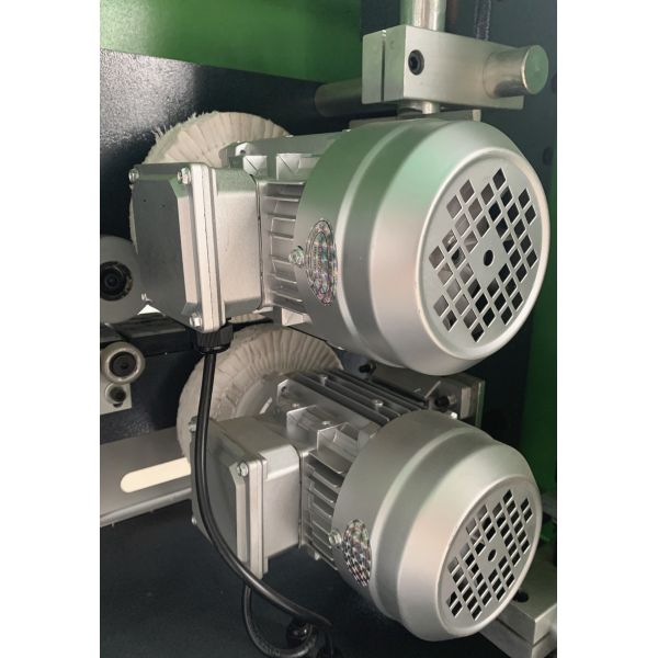 6 Functions Edge Banding Machine Gluing Trimming And Wood Buffing Compact Edgebander