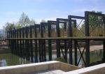 Q235B Prefabricated Steel Structure Bridge Deck Sightseeing Construction