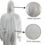 US 0/Piece Microporous Film Coveralls Anti-Spray Anti-Static Waterproof