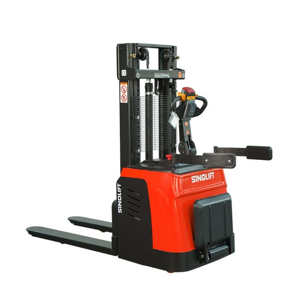 Wholesale CDD15P-Li Stand-On Pallet Stacker With Standard Mast from china suppliers
