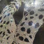 Modern Animal Leopard Wall Painting Crystal Porcelain Wall Art Custom Designs