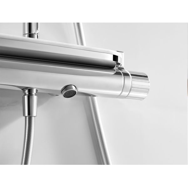 ARROW AMG14SH851 Thermostatic Bath Shower Mixer Set Chrome Brass