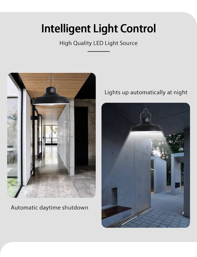 270° Beam Angle Solar Chandelier Color Temperature CCT 6000K-7000K Hanging Lamp Remote