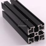 Black Anodized Aluminium Alloy Profile 40x40mm 6000 7000 Series 5.8-5.98m Length