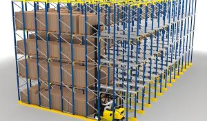 Wholesale Heavy Duty Heavy Duty Pallet Storage Rack Shelving 1.5-3.0mm Depth from china suppliers