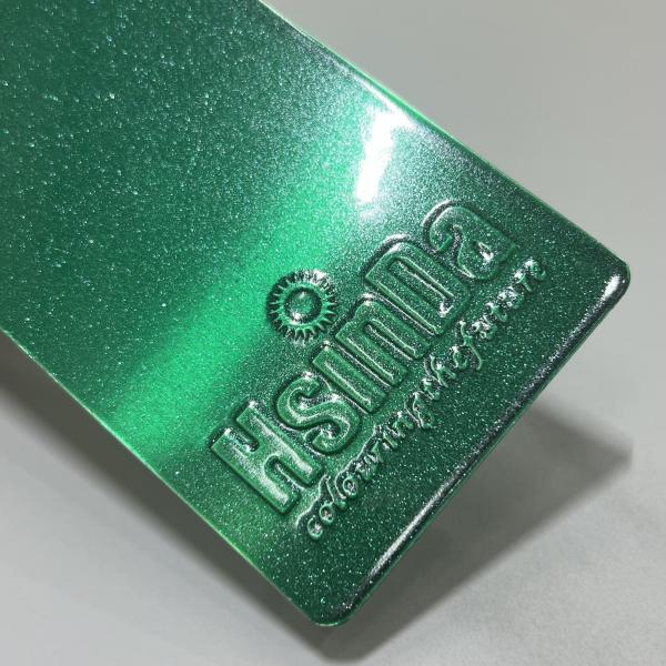Epoxy-Polyester Resin Metallic Powder Coat High Durability for Metal Substrate