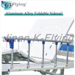 Simple Design ABS Hospital Nursing Bed Steel Metal Movable Patinet Portable