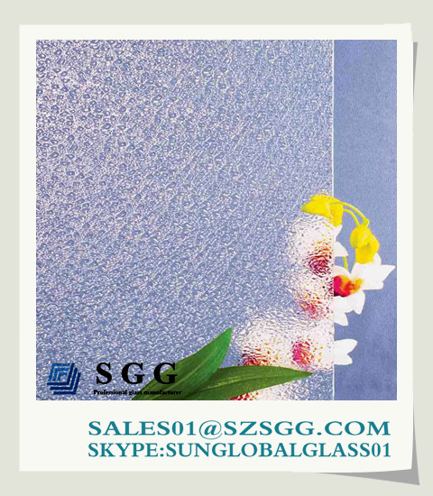Wholesale 3mm figured glass with 3C/CE/ISO certificate from china suppliers