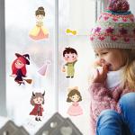 Kids Vinyl Reusable Sticker Pad Bundle About Sicense , Dress Up , Lovely Home