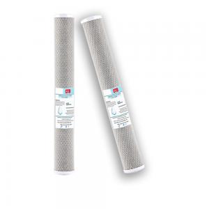 China 20 Inch CTO Active Carbon Filter Cartridge Effective for Pre-Filtered Water Treatment on sale