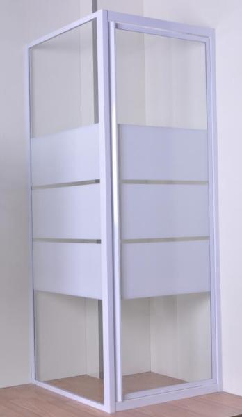 Side Panel Modular Glass Shower Cabins 800 X 800 X 1850 mm KPN2091