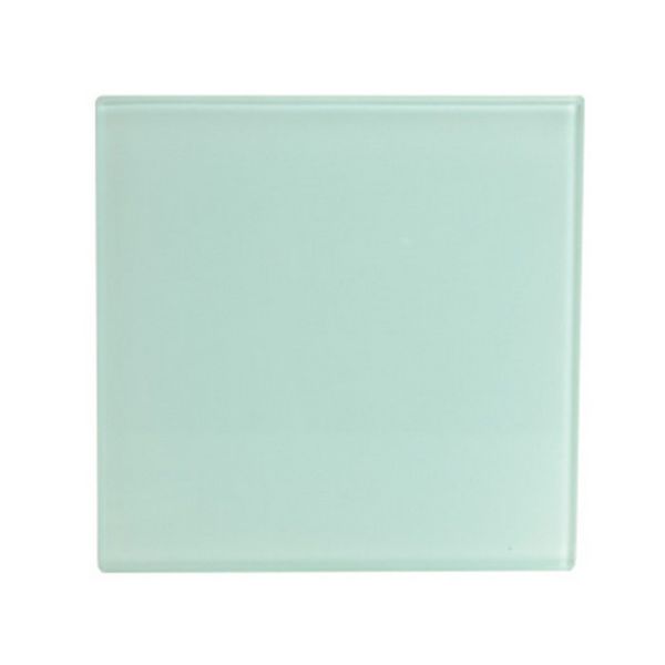 Square Shape Tempered Glass Coaster Blanks For Sublimation Heat Transfer Printing