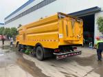 High Pressure Road Sweeper Truck With 9000 Liters Water Tank CCC Certified