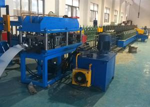 Wholesale C Channel Cable Tray Roll Forming Machine , Gear Box Driven Cable Tray Making Machine from china suppliers