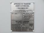 Height 2896MM Cargo Shipping Container Open Side Storage 40ft General Purposes