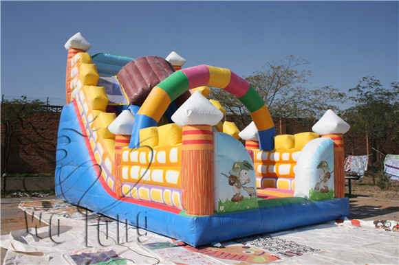 cheap inflatable slides, inflatable dry slide