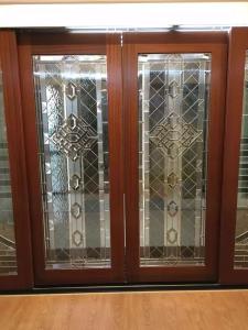 Wholesale 1&quot; Thick Door Leaded Glass Made In China With IGCC For Door Factory from china suppliers