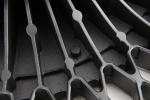 Black UFO High Bay Meanwell / Sosen Drive Round LED High Bay Air Flow Heat Sink