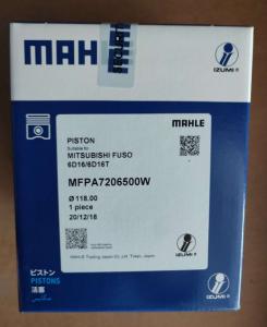 Wholesale Mitsubishi 6D16T Cylinder Liner And Piston ME072065 ME300199 ME078502 MFPS7850200 MFPA0019930 MFPA7206500W from china suppliers