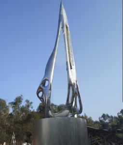 Wholesale Customized Size Large Outdoor Sculpture / Mirror Stainless Steel Abstract Sculpture from china suppliers